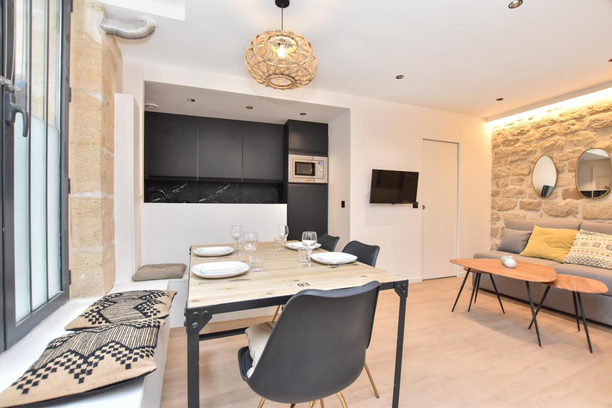 Cozy Apartment - 1Br-4P - Sentier Paris Extérieur photo