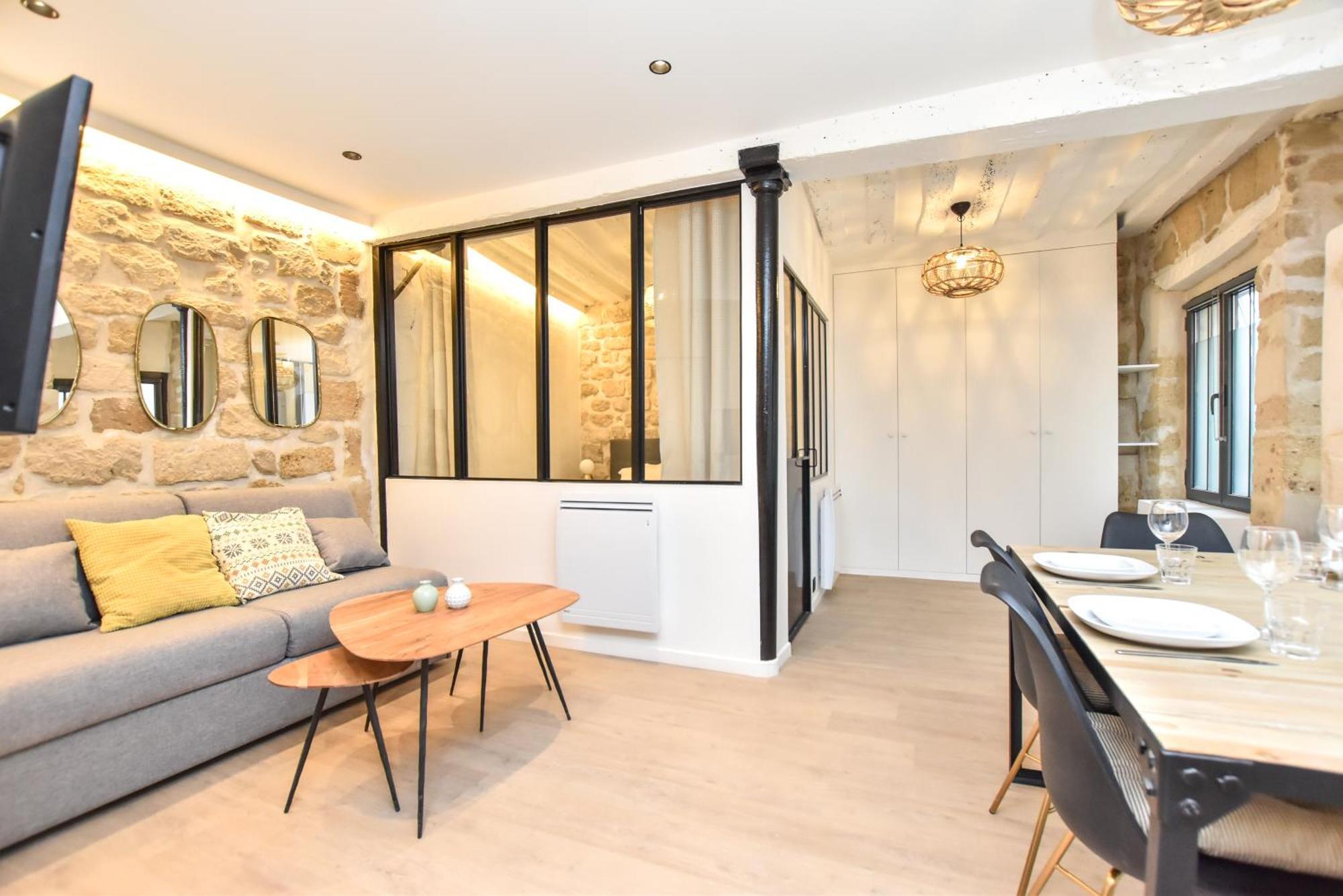 Cozy Apartment - 1Br-4P - Sentier Paris Extérieur photo